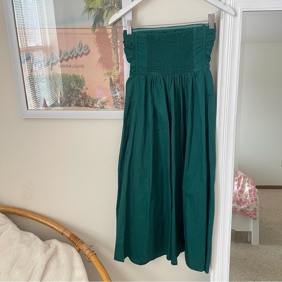 Abercrombie & Fitch Emerson Strapless Midi Dress - Picture 4 of 4